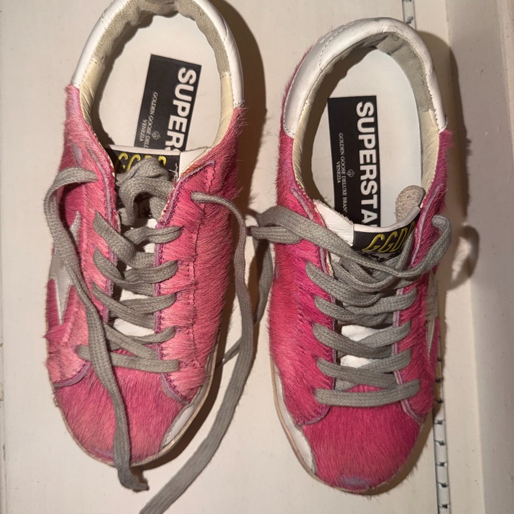 Golden Goose Pink Pony Sneakers - Picture 10 of 12